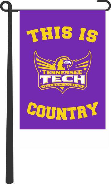 Tennessee Tech University - This Is Golden Eagles Country Garden Flag