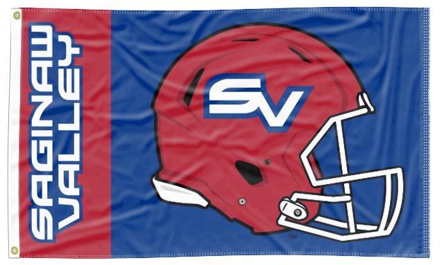 Saginaw Valley State - Football 3x5 Flag