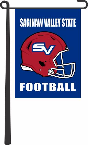 Saginaw Valley State - Football Garden Flag