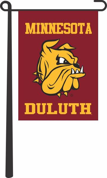 Minnesota Duluth - Bulldogs Garden Flag