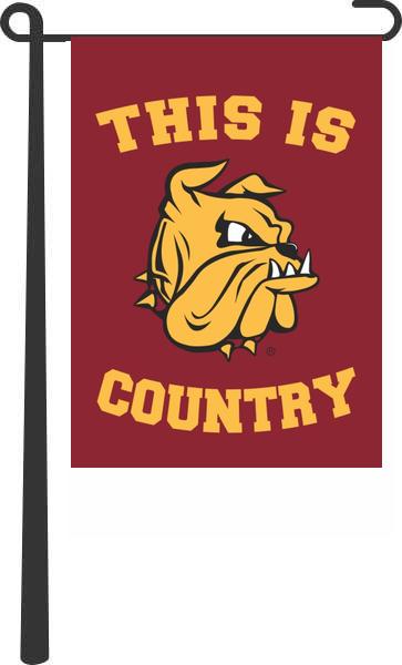 Minnesota Duluth - This Is Bulldogs Country Garden Flag