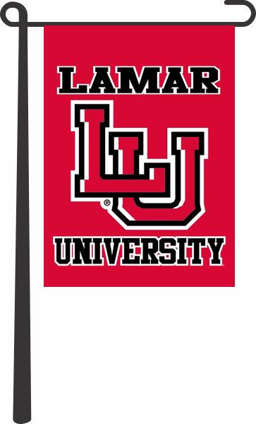 Lamar University - Cardinals Garden Flag