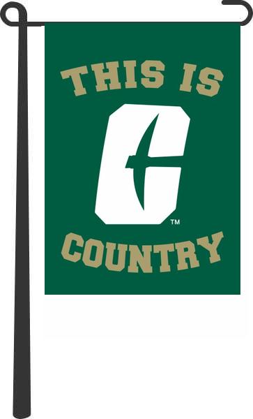 University of North Carolina at Charlotte - This Is Charlotte 49ers Country Garden Flag