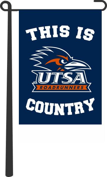 UT San Antonio - This Is UT San Antonio Roadrunners Country Garden Flag