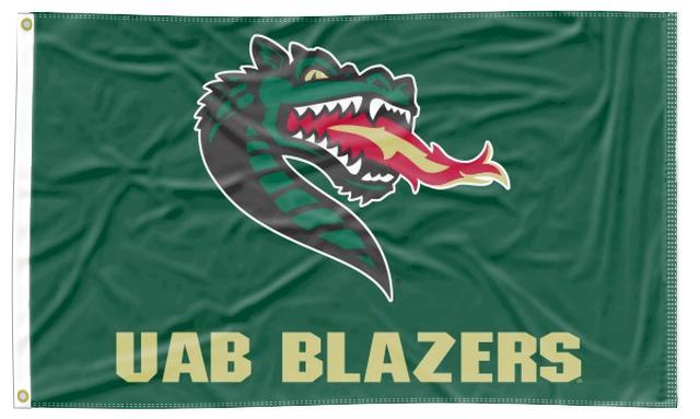 University of Alabama at Birmingham (UAB) - Blazers 3x5 Flag