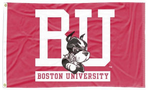 Boston University - Terriers Red 3x5 Flag