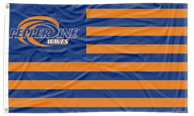 Pepperdine University - National 3x5 Flag