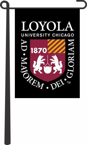 Loyola University Chicago - Seal Garden Flag