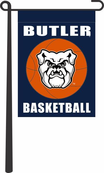 Butler University - Basketball Garden Flag
