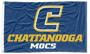 University of Tennessee at Chattanooga - Mocs Blue 3x5 Flag