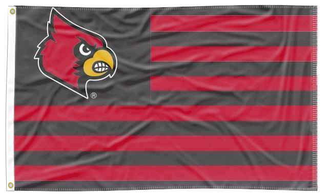 Louisville - Cardinals National 3x5 Flag