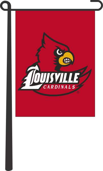Louisville - Cardinals Garden Flag
