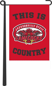 Jacksonville State University - This Is Gamecocks Country Garden Flag