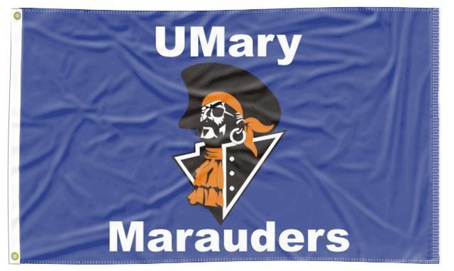 University of Mary - UMary Marauders Blue 3x5 Flag