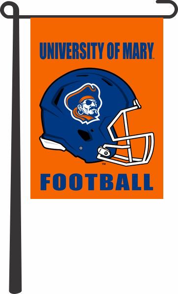 Mary North Dakota - Football Garden Flag