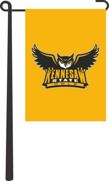 Kennesaw State - Owls Garden Flag
