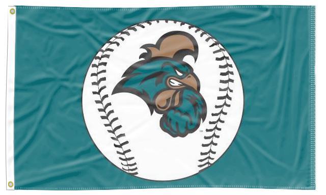 Coastal Carolina University - Chanticleers Baseball 3x5 flag