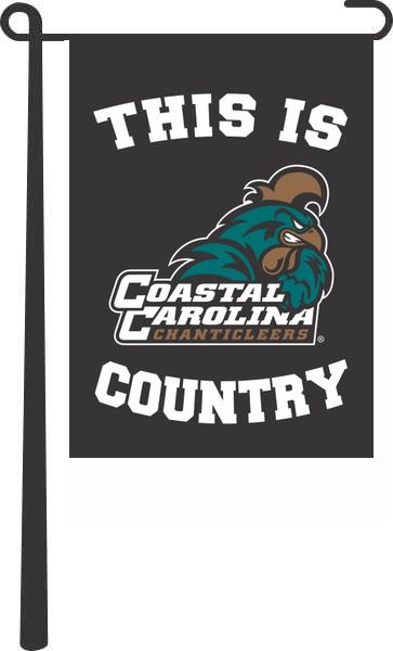 Coastal Carolina University - This Is Coastal Carolina University Chanticleers Country Garden Flag