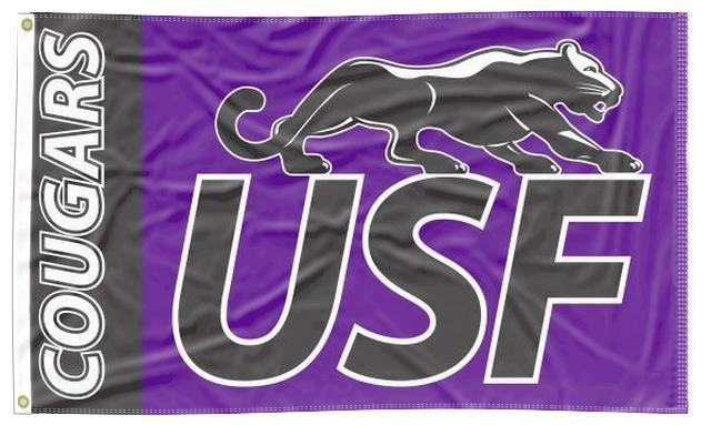 Sioux Falls - USF Cougars 3x5 Flag