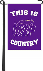 Sioux Falls - This Is USF Cougars Country Garden Flag