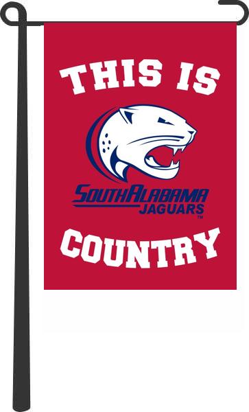 South Alabama - This Is South Alabama Jaguars Country Garden Flag