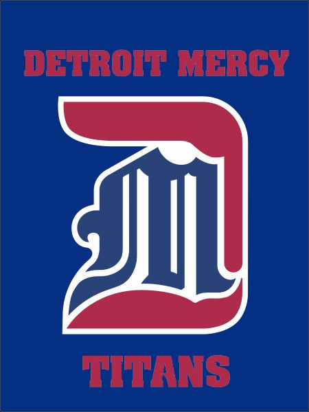 University of Detroit Mercy - D Titans House Flag