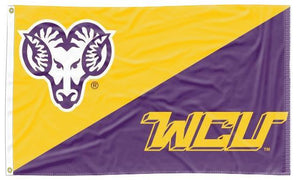 West Chester University - Golden Ram & WCU 3x5 flag