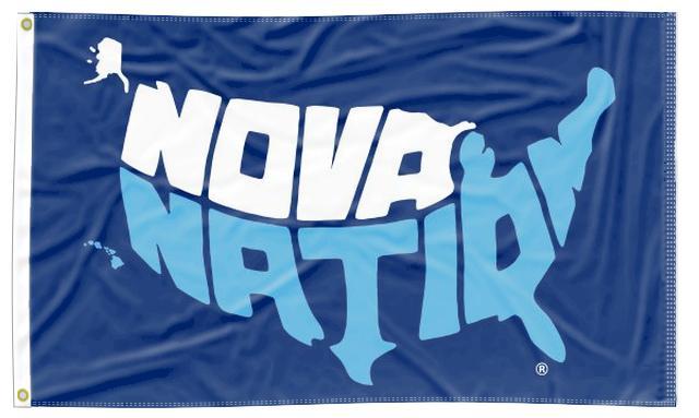 Villanova University - NOVA NATION Blue 3x5 Flag