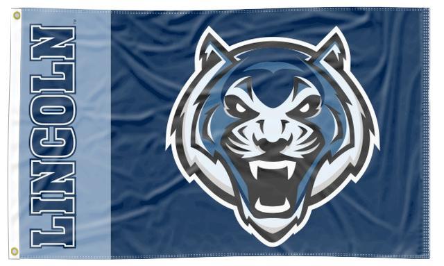 Lincoln University - Tiger 2 Panel 3x5 Flag