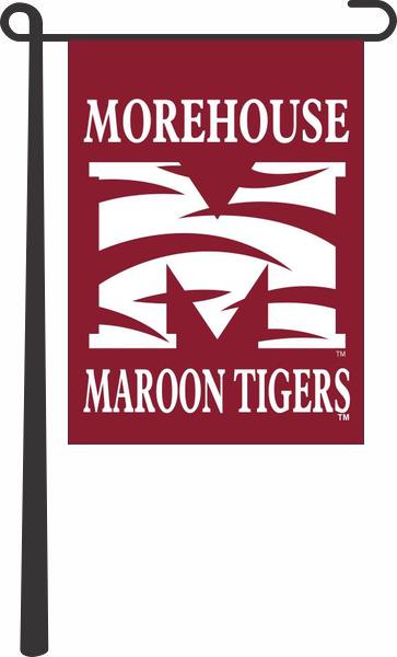Morehouse Maroon Tigers NCAA Garden Flag - Double Sided 13x18 Inch College Team Flag - View #10