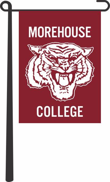 Morehouse College - Maroon Tigers Garden Flag