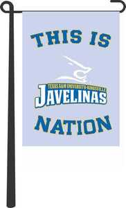 Texas A&M University Kingsville - This Is Texas A&M Kingsville Javelinas Country Garden Flag
