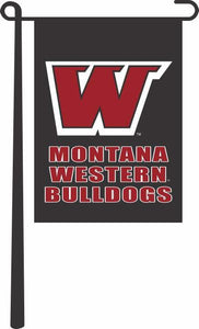 Montana Western - W Bulldogs Garden Flag