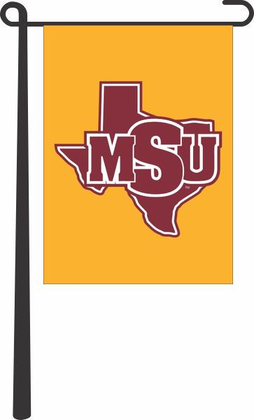 Midwestern State - MSU Gold Garden Flag