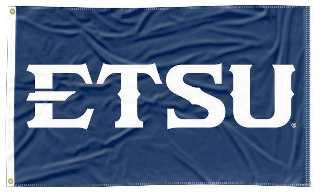 East Tennessee State University - ETSU Blue 3x5 Flag
