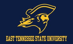 East Tennessee State University - Buccaneers 3x5 Flag