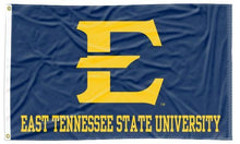 Load image into Gallery viewer, East Tennessee State University - E East Tennessee State University 3x5 Flag

