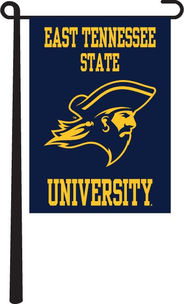 East Tennessee State University - Buccaneers Garden Flag