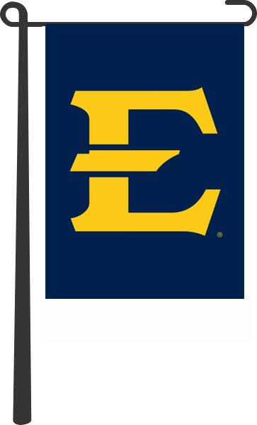 East Tennessee State University - E Buccaneers Garden Flag
