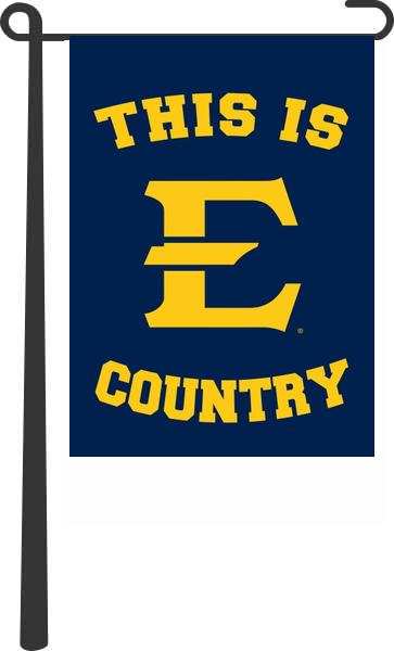 East Tennessee State University - This Is East Tennessee State University Buccaneers Country Garden Flag