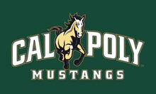 Load image into Gallery viewer, California Polytechnic State University - Mustangs Green 3x5 Flag
