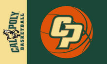 Load image into Gallery viewer, California Polytechnic State University - Basketball 3x5 Flag
