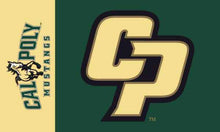 Load image into Gallery viewer, California Polytechnic State University - 2 Panel CP 3x5 Flag
