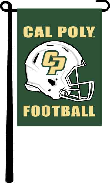 California Polytechnic State University - Football Garden Flag