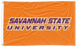 Savannah State University - SSU Tigers Orange 3x5 Flag