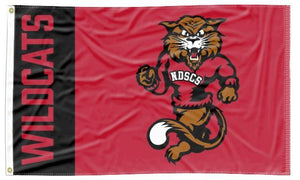 North Dakota State College of Science - Wildcats 2 Panel 3x5 Flag