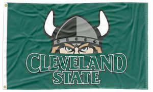 Cleveland State University - Vikings Green 3x5 Flag