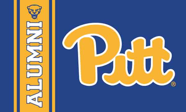 University of Pittsburgh - Alumni 3x5 Flag