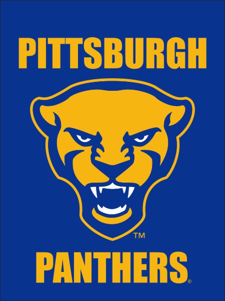 University of Pittsburgh - Panther Head & Panthers House Flag