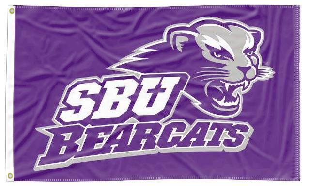 Southwest Baptist University - Bearcats Purple 3x5 Flag